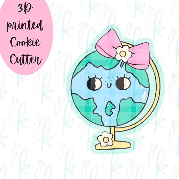 Girly Globe Cookie Cutter