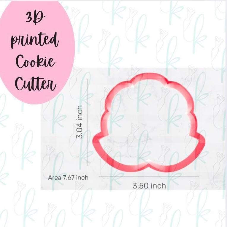 Flower Plaque Cookie Cutter