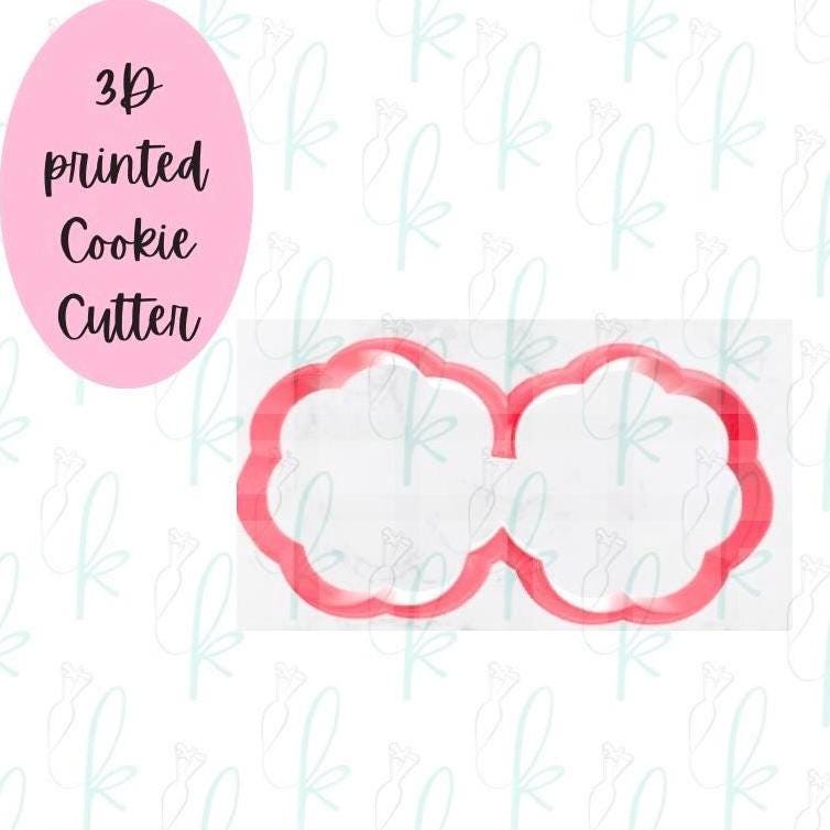 Flower Sunglasses Cookie Cutter