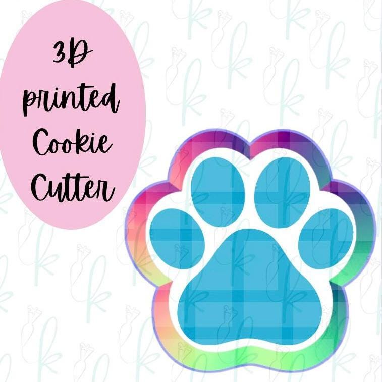 Paw Print Cookie Cutter
