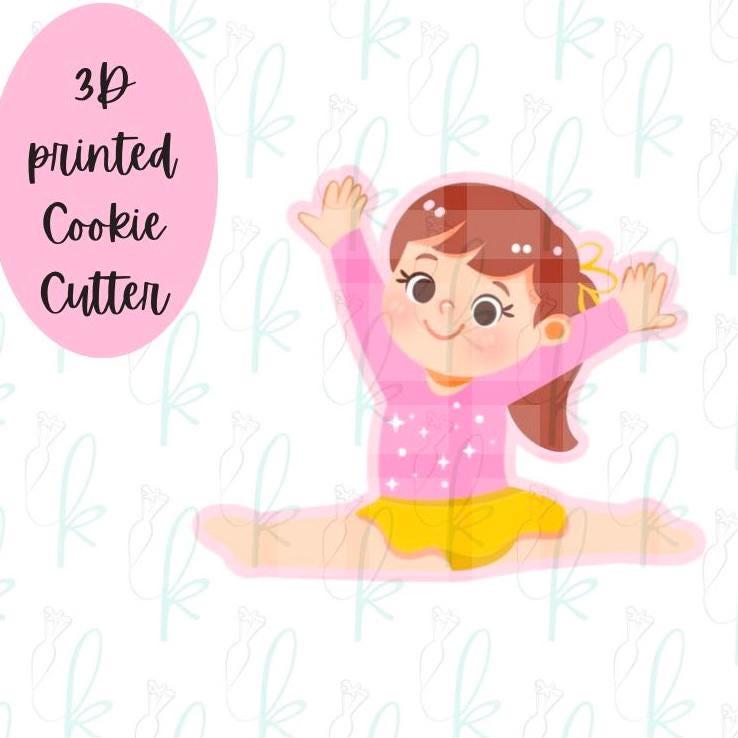 Gymnast 3 Cookie Cutter