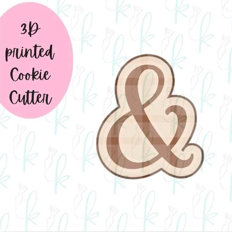 Ampersand Cookie Cutter