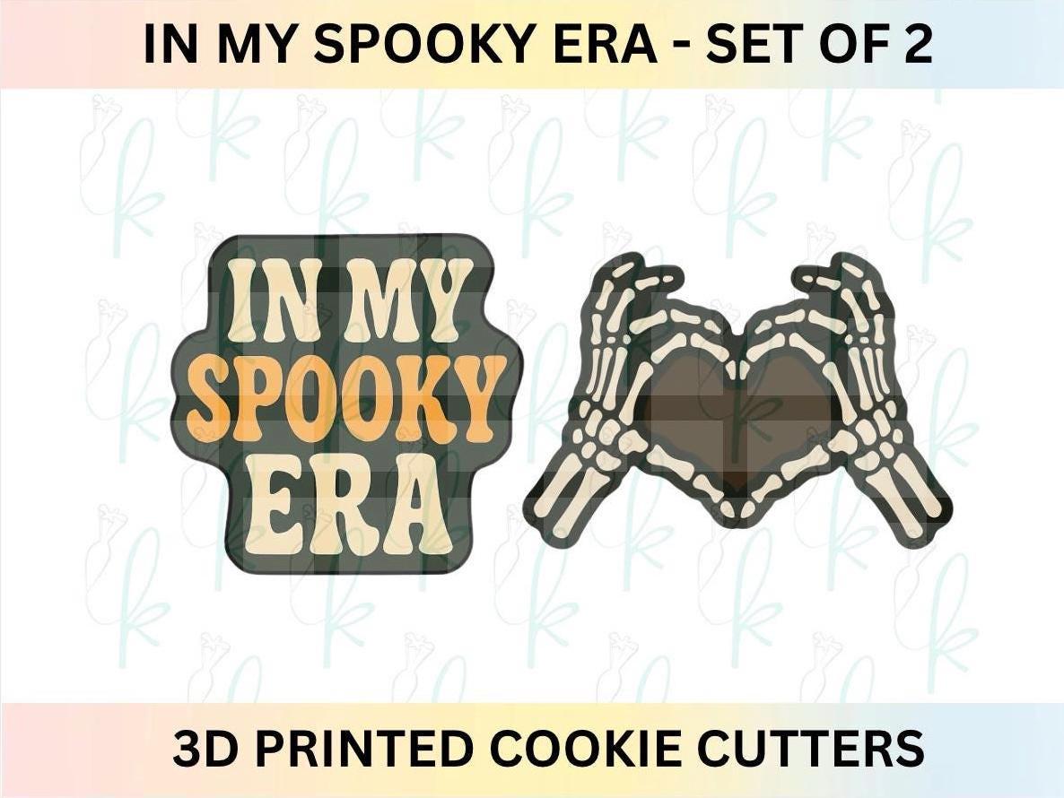 In My Spooky Era - Set of 2 Halloween 3D Printed Cookie Cutters