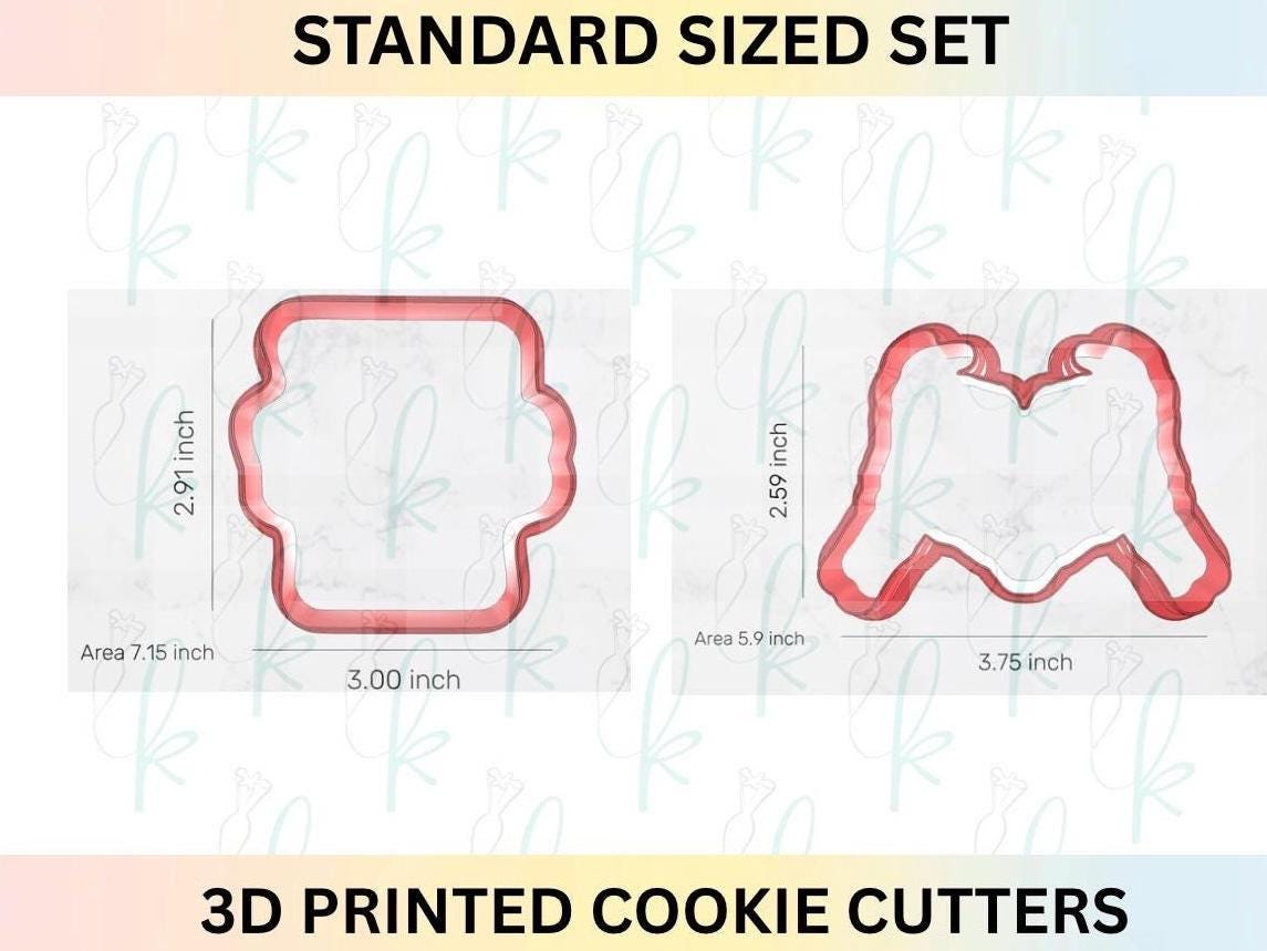 In My Spooky Era - Set of 2 Halloween 3D Printed Cookie Cutters