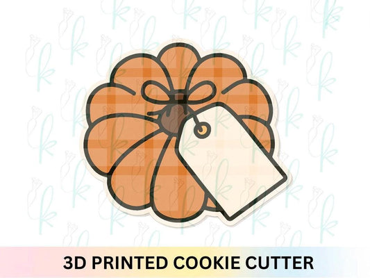 Pumpkin Gift Tag Cookie Cutter