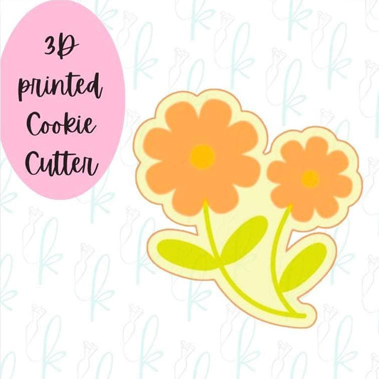 Spring Flowers Cookie Cutter