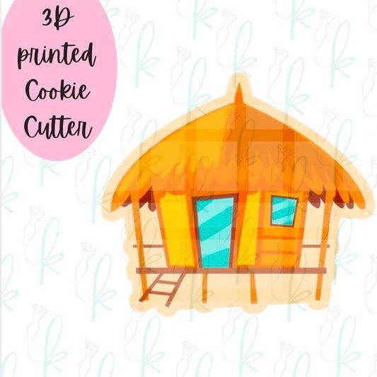 Beach Bungalow Cookie Cutter