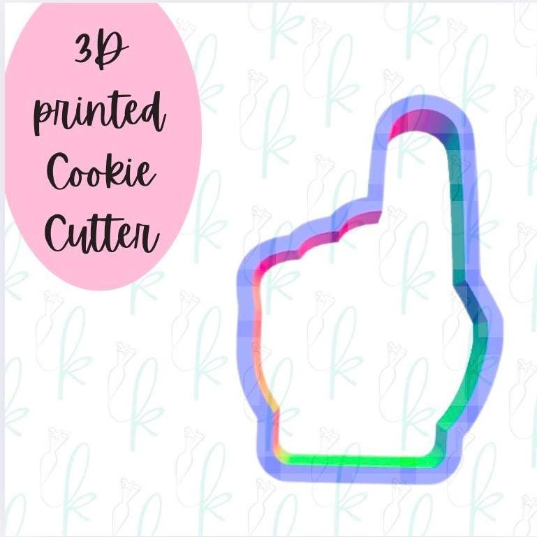 Foam Finger Cookie Cutter