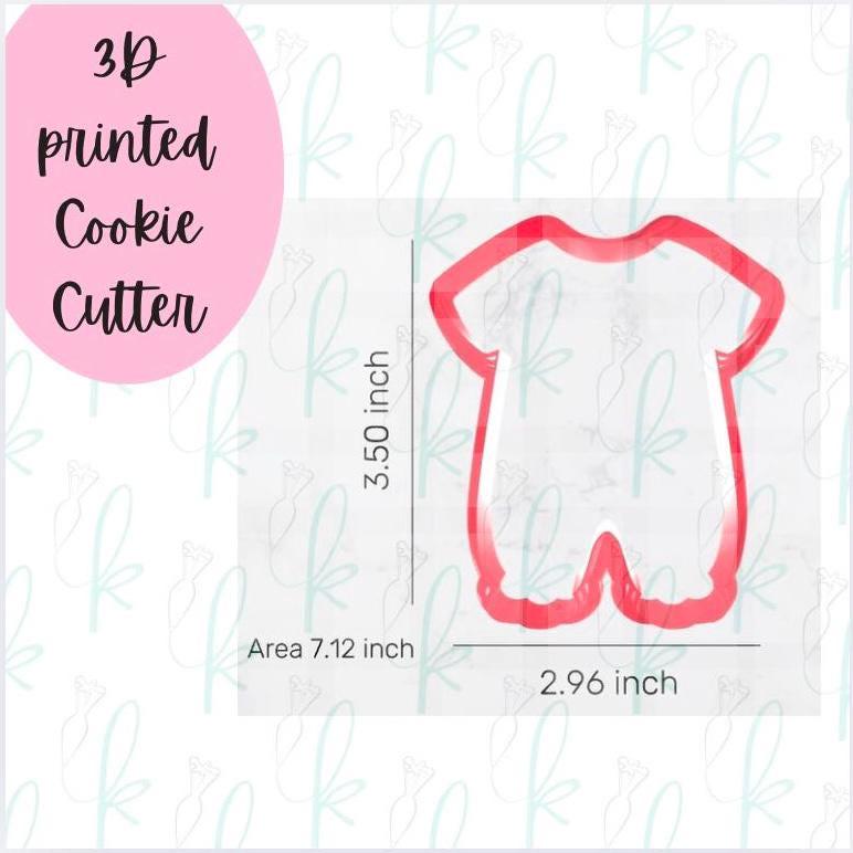 Christening Outfit Cookie Cutter