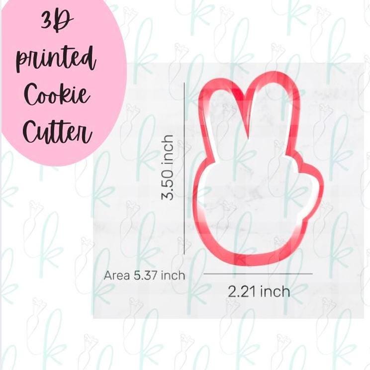 Peace Sign Cookie Cutter