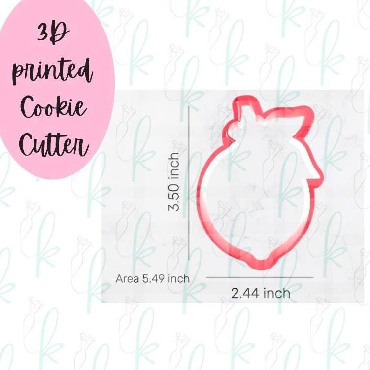 Lemon with Flower Cookie Cutter
