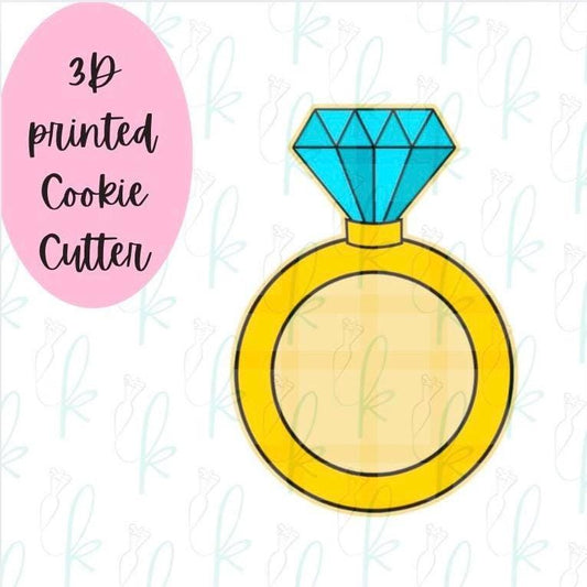 Engagement Ring Cookie Cutter