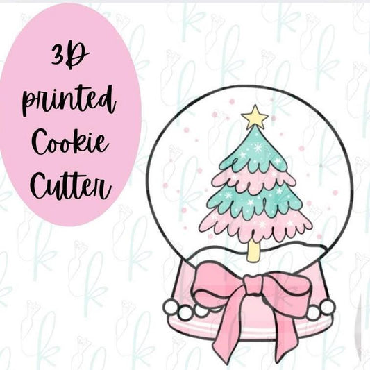 Bow Snow Globe Cookie Cutter