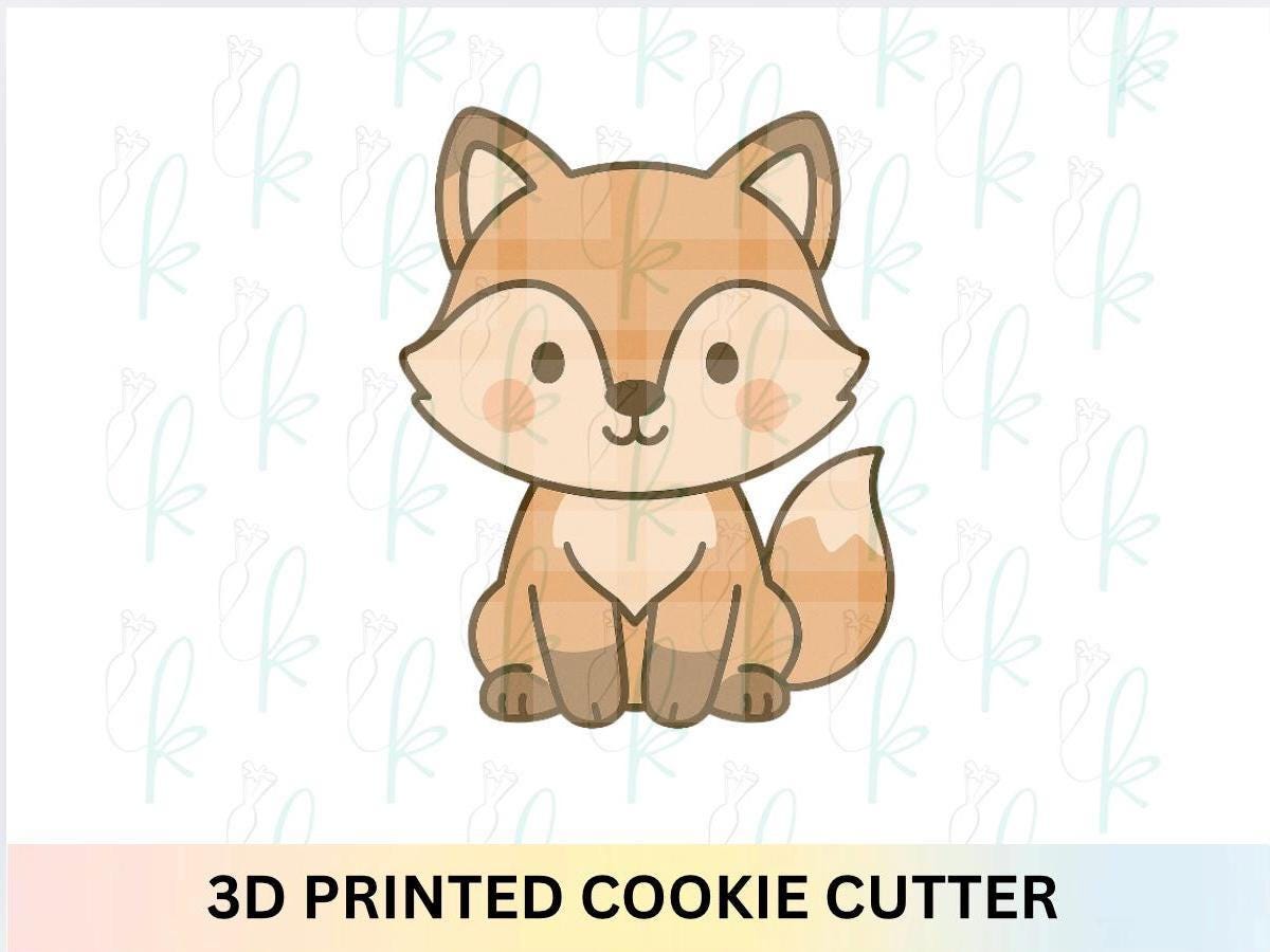 Cute Fox Cookie Cutter