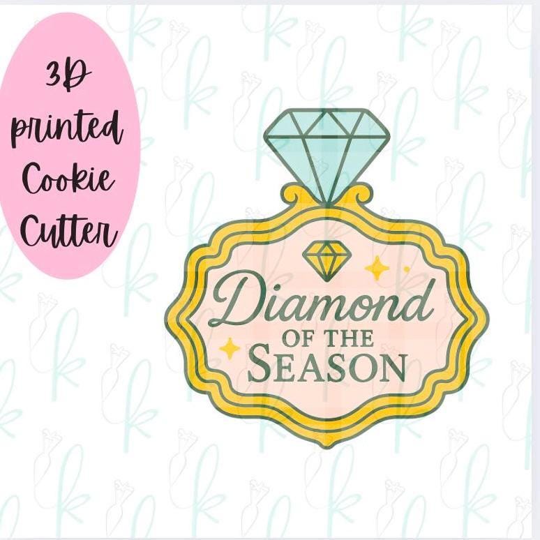 Diamond of the Season Plaque Cookie Cutter