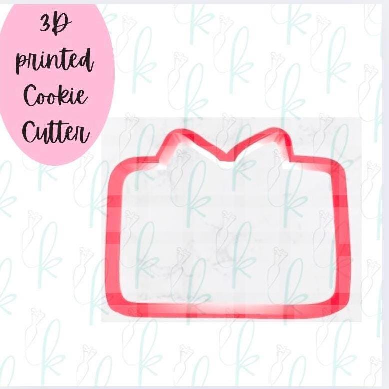 Bow Eyelashes Cookie Cutter