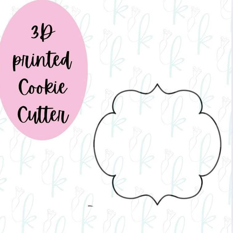 Plaque 5 Cookie Cutter