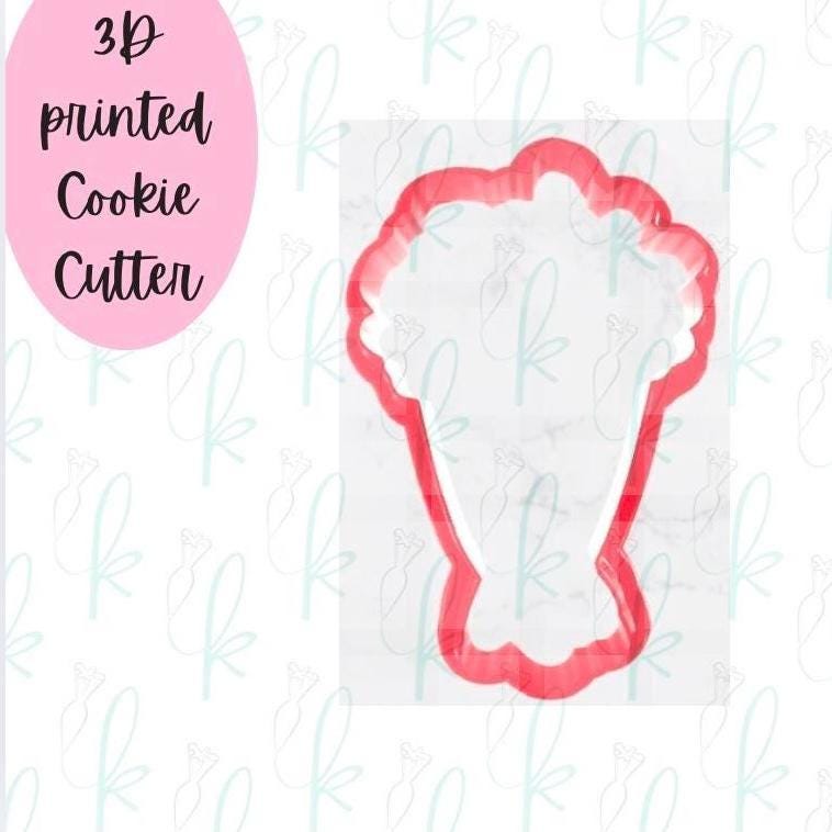Paper Wrapped Bouquet Cookie Cutter