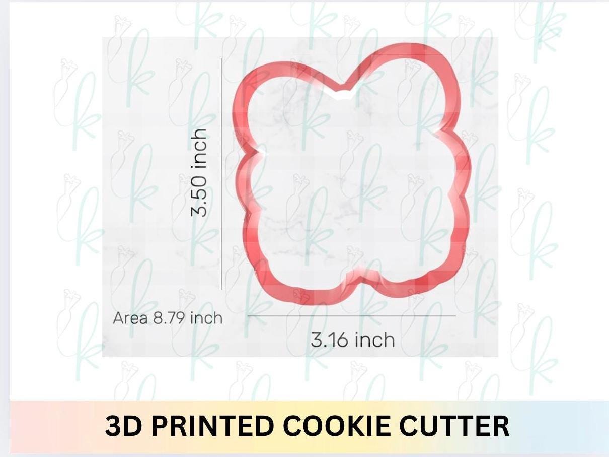 Coquette Bow Skulls Cookie Cutter