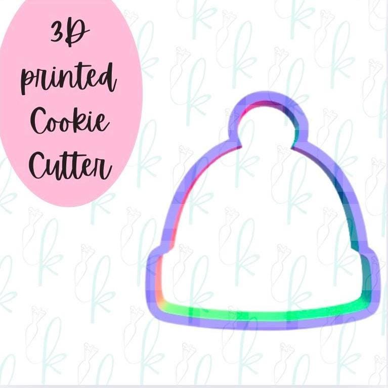 Winter Pom Hat Cookie Cutter