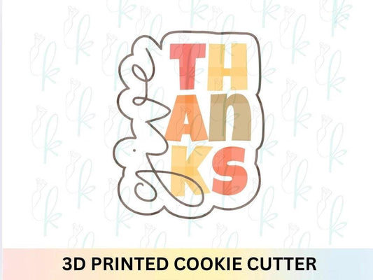 Give Thanks Cookie Cutter