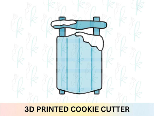 Sled Cookie Cutter