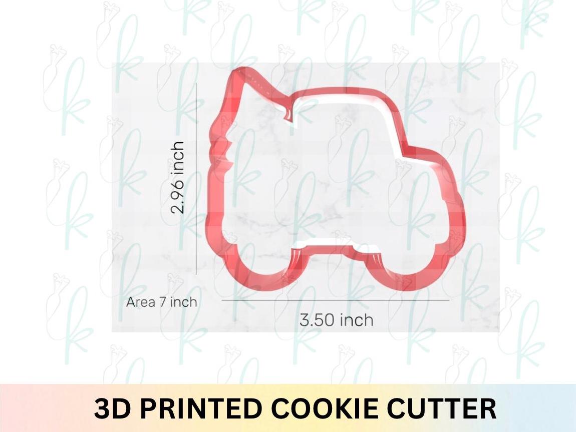 Christmas Tree Truck Cookie Cutter