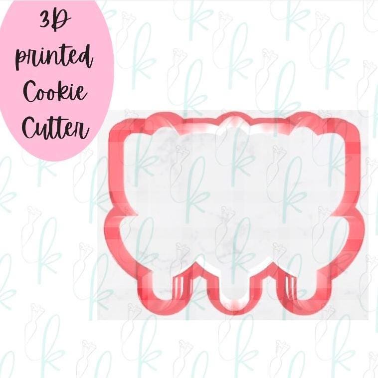 Mom Tulips Cookie Cutter