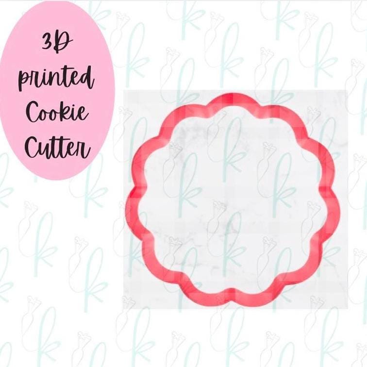 Wavy Circle Cookie Cutter
