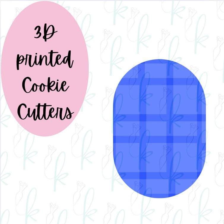 Modern Oval Cookie Cutter