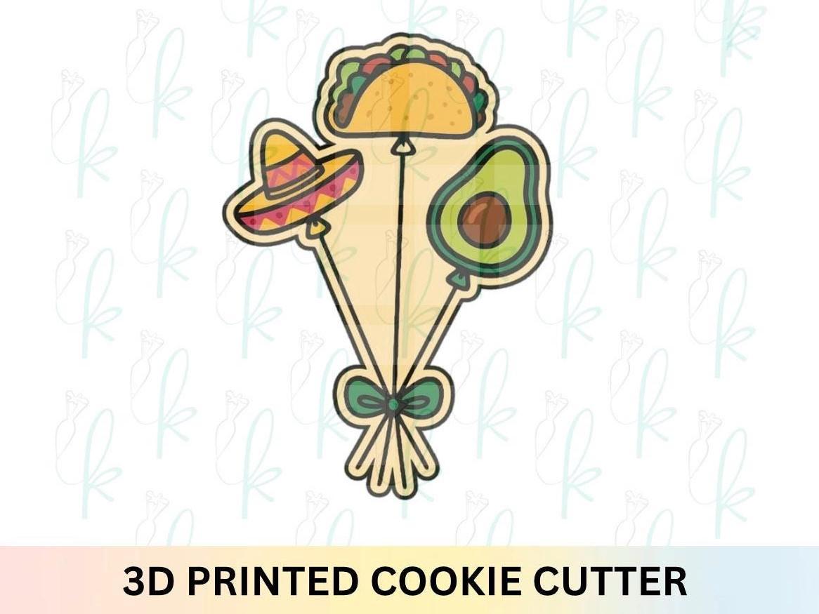 Fiesta Balloon Trio Cookie Cutter
