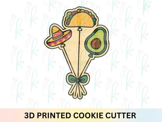 Fiesta Balloon Trio Cookie Cutter