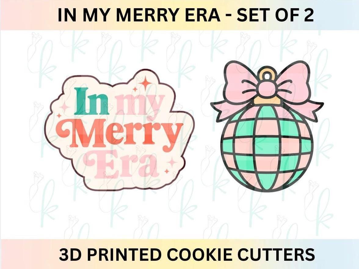 In My Merry Era Set of 2 Cookie Cutters
