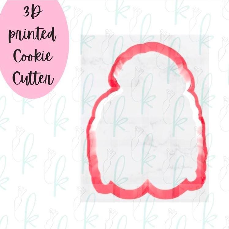 Messy Bun Cookie Cutter