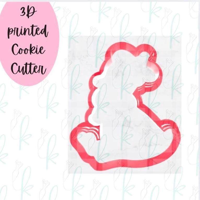 Sitting Silly Goose Cookie Cutter