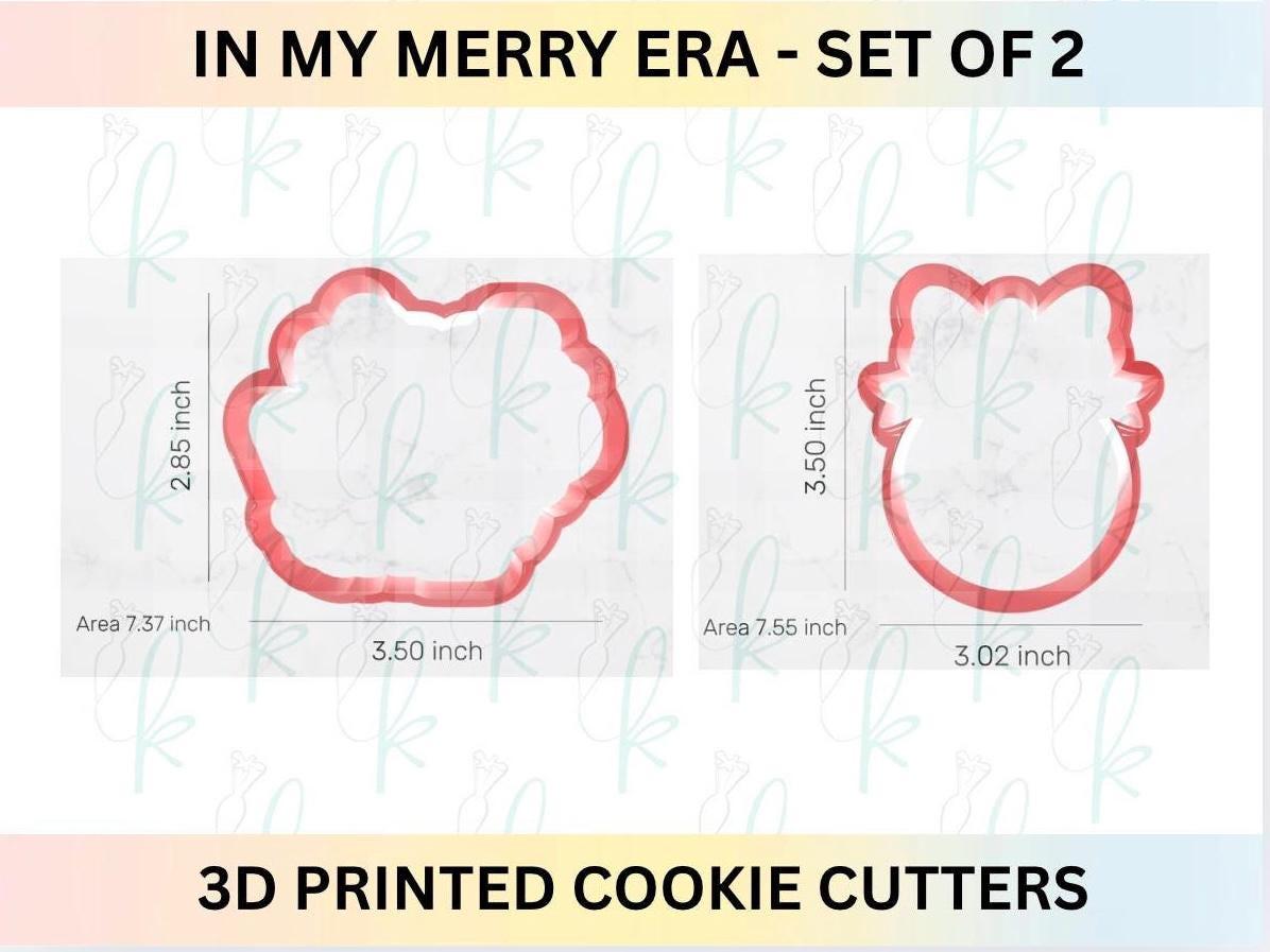 In My Merry Era Set of 2 Cookie Cutters