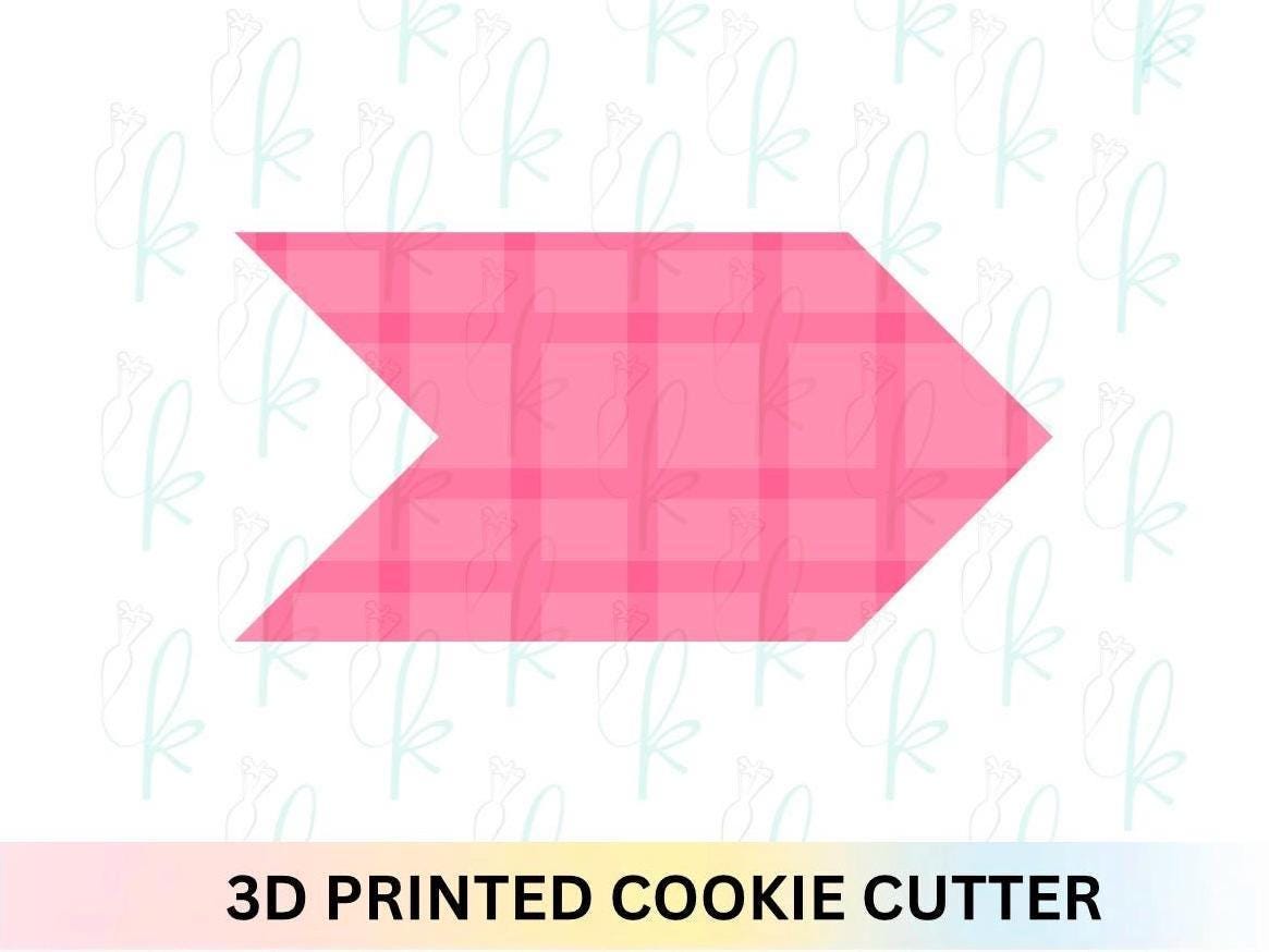 Flag Banner Cookie Cutter