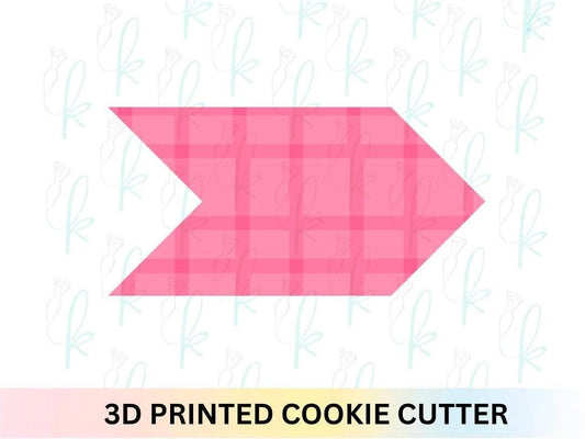 Flag Banner Cookie Cutter