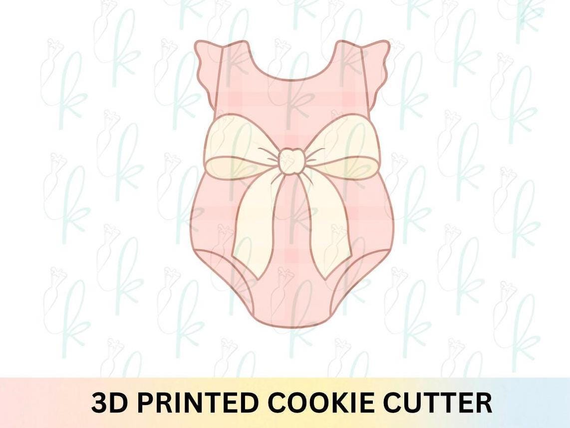 Coquette Bow Onesie Cookie Cutter