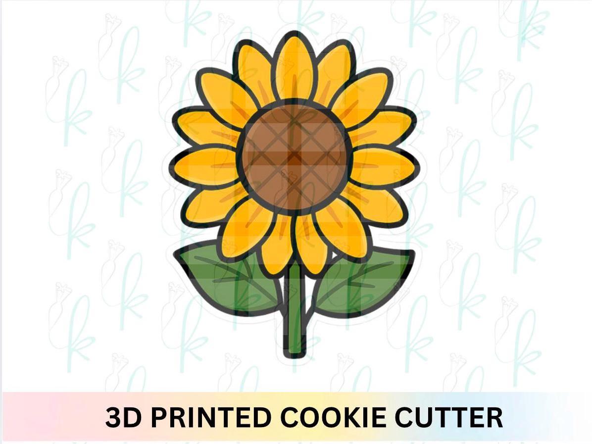Standing Sunflower Cookie Cutter