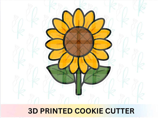 Standing Sunflower Cookie Cutter