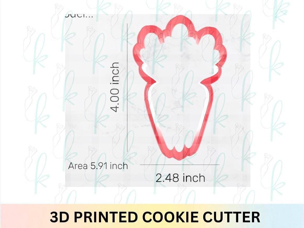 Carrot Bundle Cookie Cutter