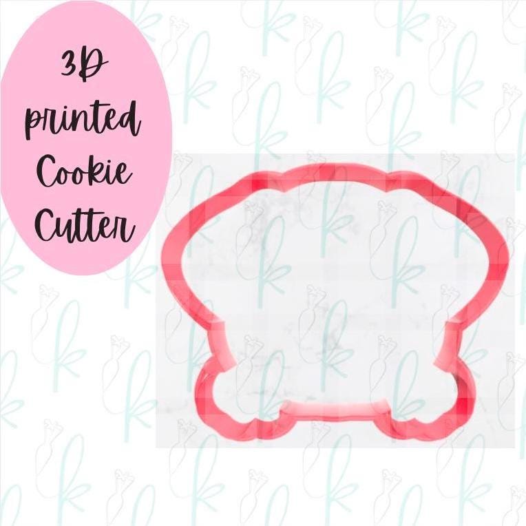 Dalmatian Face Cookie Cutter