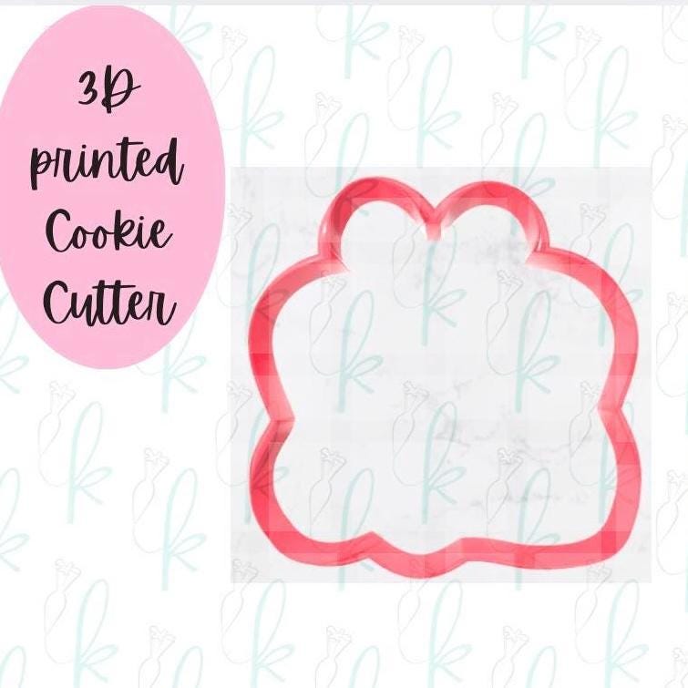 Rectangle Bow Plaque Cookie Cutter