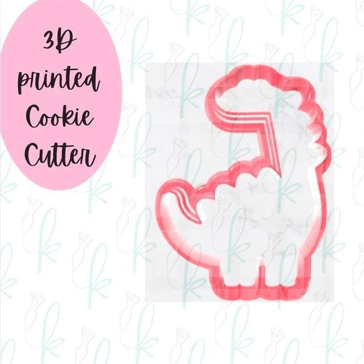 Cute Tall Dino Cookie Cutter