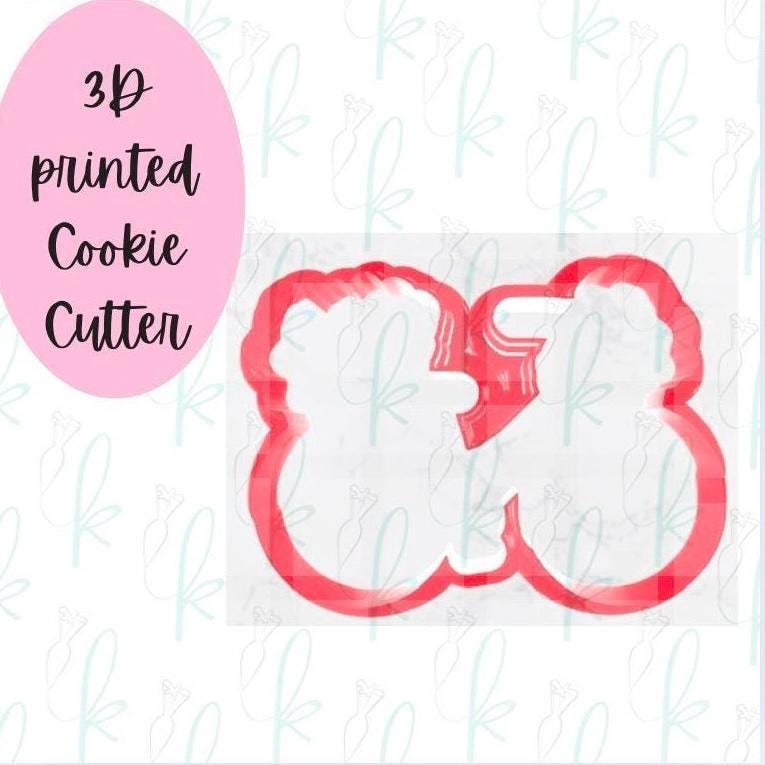 Floral Bicycle Cookie Cutter