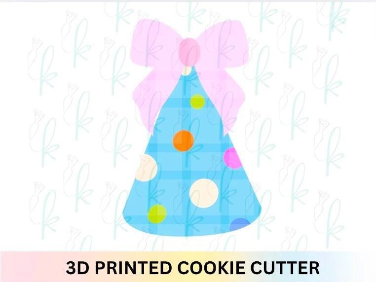 Bow Party Hat Cookie Cutter