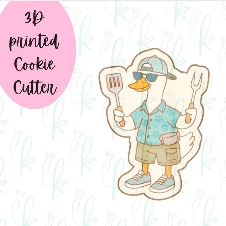 Dad Silly Goose Cookie Cutter