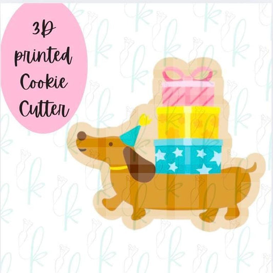 Presents Dog Cookie Cutter
