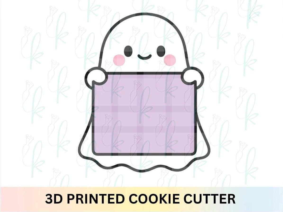 Ghost Plaque Cookie Cutter
